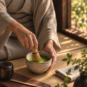 Ceremonial matcha ritual